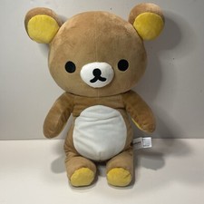 15  Rilakkuma San X Plush 2017 Zipper on back EUC