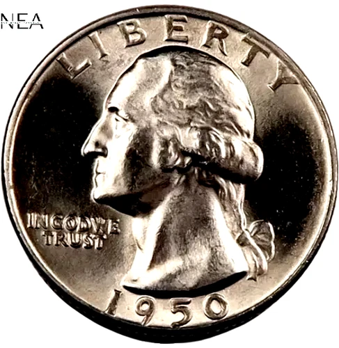 1950-S Washington Quarter ~ Gem BU ~ 90% Silver ~ Better Date
