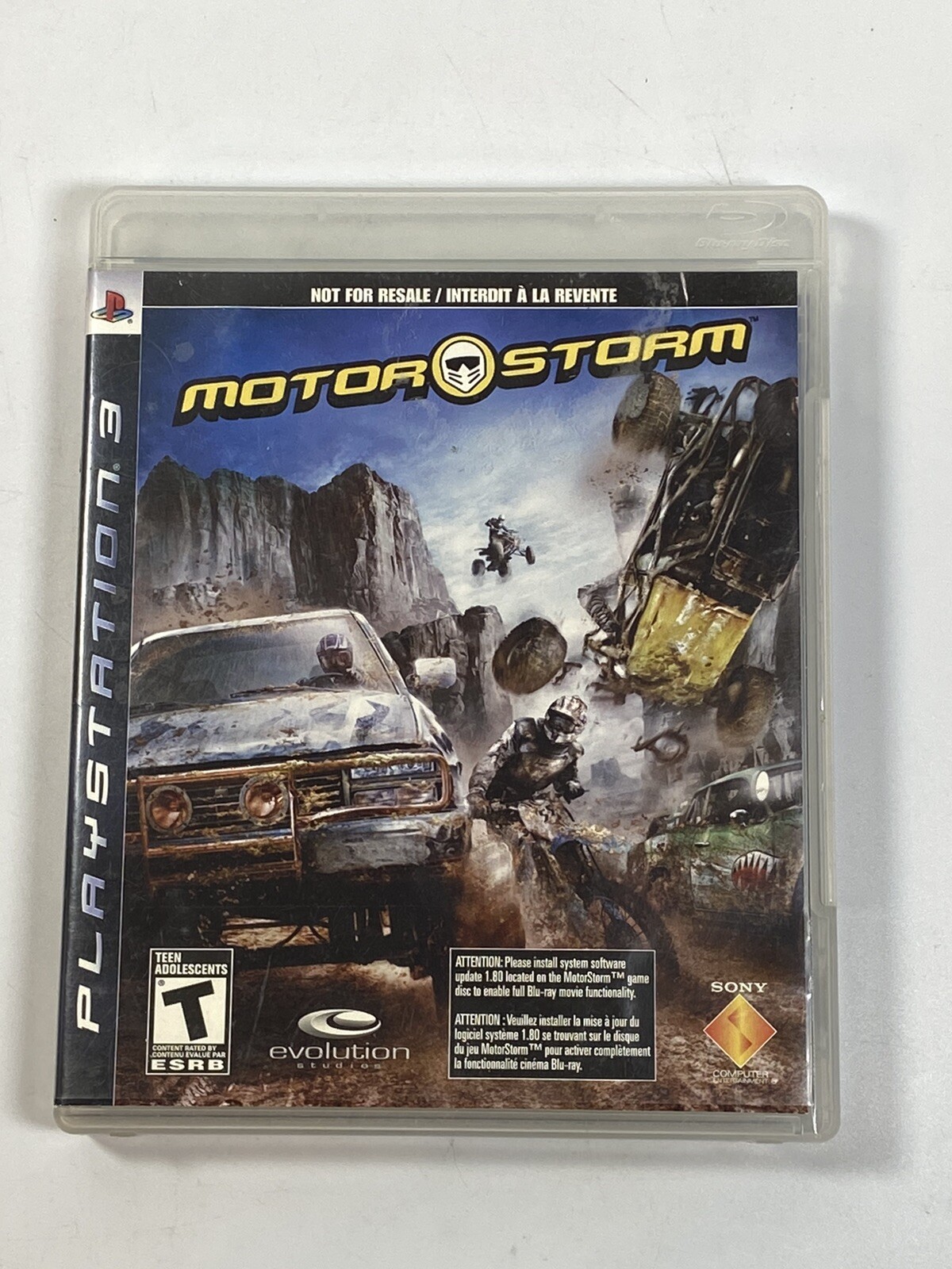 MotorStorm Pacific Rift Complete W/ Manual (Sony PlayStation 3, PS3