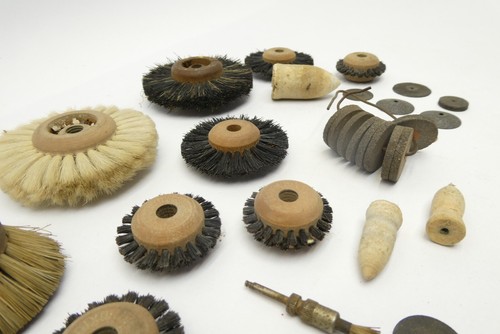 Lote de Misceláneos Cepillos de Limpieza Cerdas Piedras de Molienda Accesorios Piezas - Imagen 7 de 14