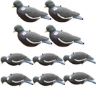 High Definition Pigeon Decoy Kit HD 6 Feeding 4 Sentry in an Easy Carry Slot Bag