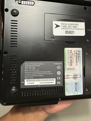 Velocity Micro NoteMagix M10 A82 Computer Windows XP Atom N270 | eBay