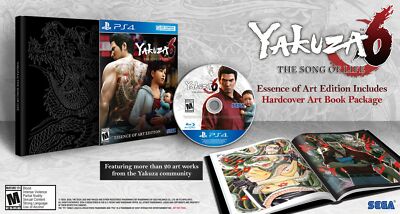 Yakuza 6 The Song of Life *ESSENCE OF ART EDITION* (PS4) New [ Limited Launch ]