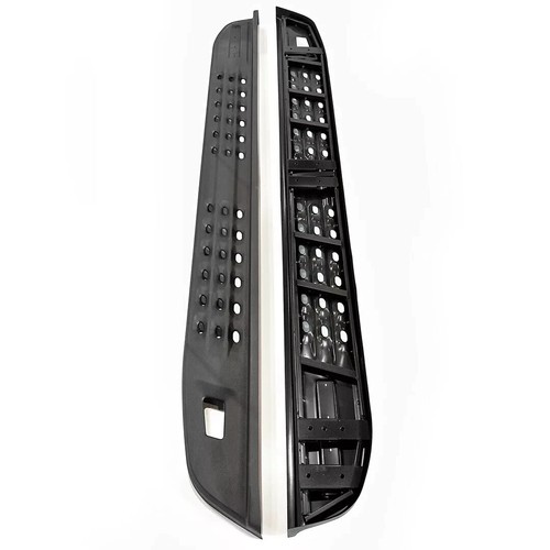 RAPTOR OE STYLE RUNNING BOARDS SIDE STEPS BLACK PAIR FOR FORD RANGER 2015 - 2022 - Picture 3 of 12