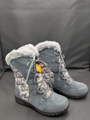 Columbia Ice Maiden II Women's Boots Size 5 Graphite/Plum