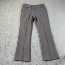 Levis Sta Prest Pants Mens 36x32 meas 35x30 VTG Dress Slacks 80s Bootcut