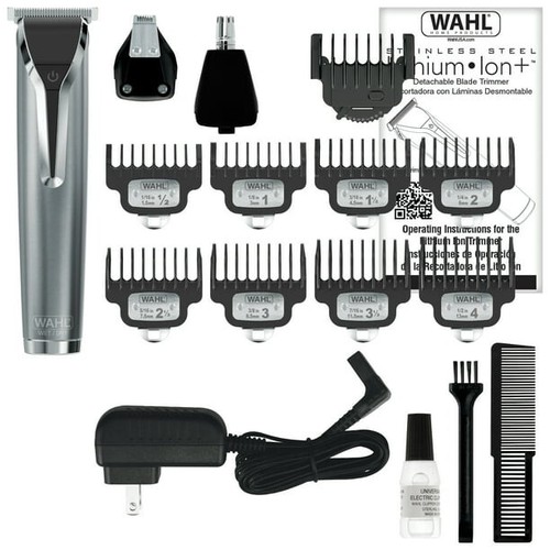 Wahl Clipper Stainless Steel Lithium Ion Plus Men Hair Beard Trimmer #9898 NEW - Picture 3 of 10