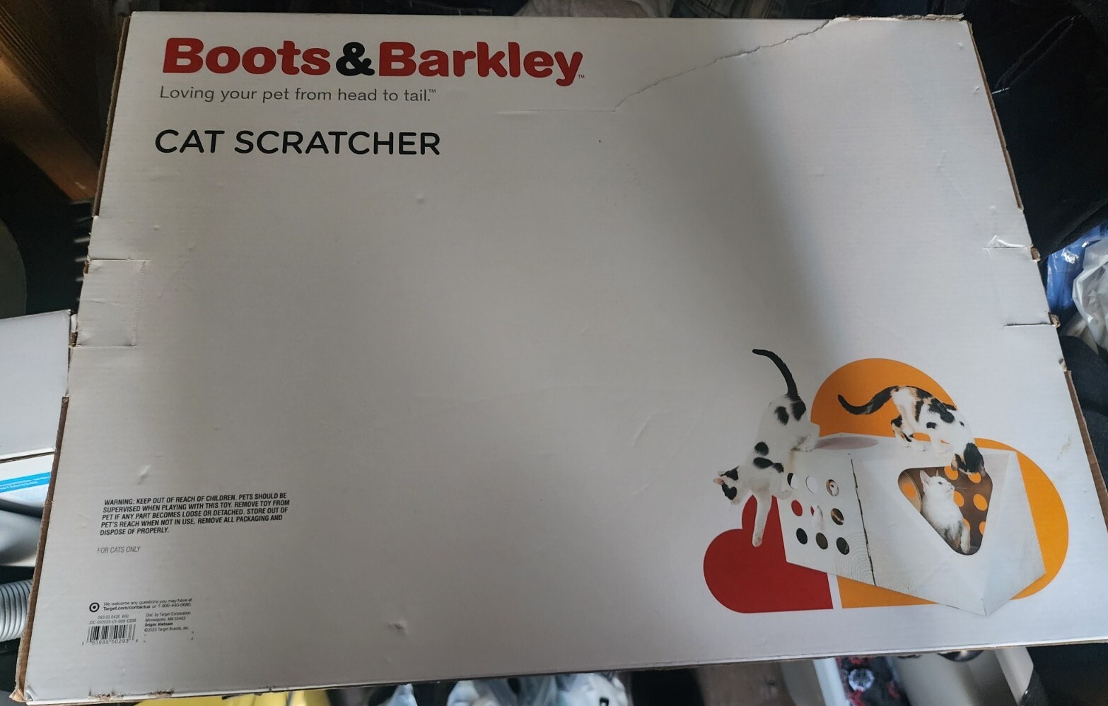 Boots & Barkley Scratch House Cat Scratcher eBay