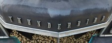 Thunderbird Front Letter Emblems 1973 - 1976 Ford Thunderbird Oem Thunderbird Front Letter Emblems 1973 - 1976 Ford Thunderbird Oem