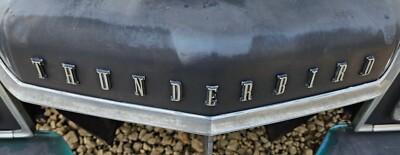 Thunderbird Front Letter Emblems 1973 - 1976 Ford Thunderbird OEM 