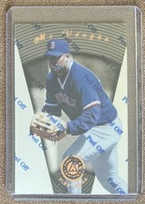 1997 Pinnacle Certified Mo Vaughn Boston Red Sox #2 Peel On MLB Baseball