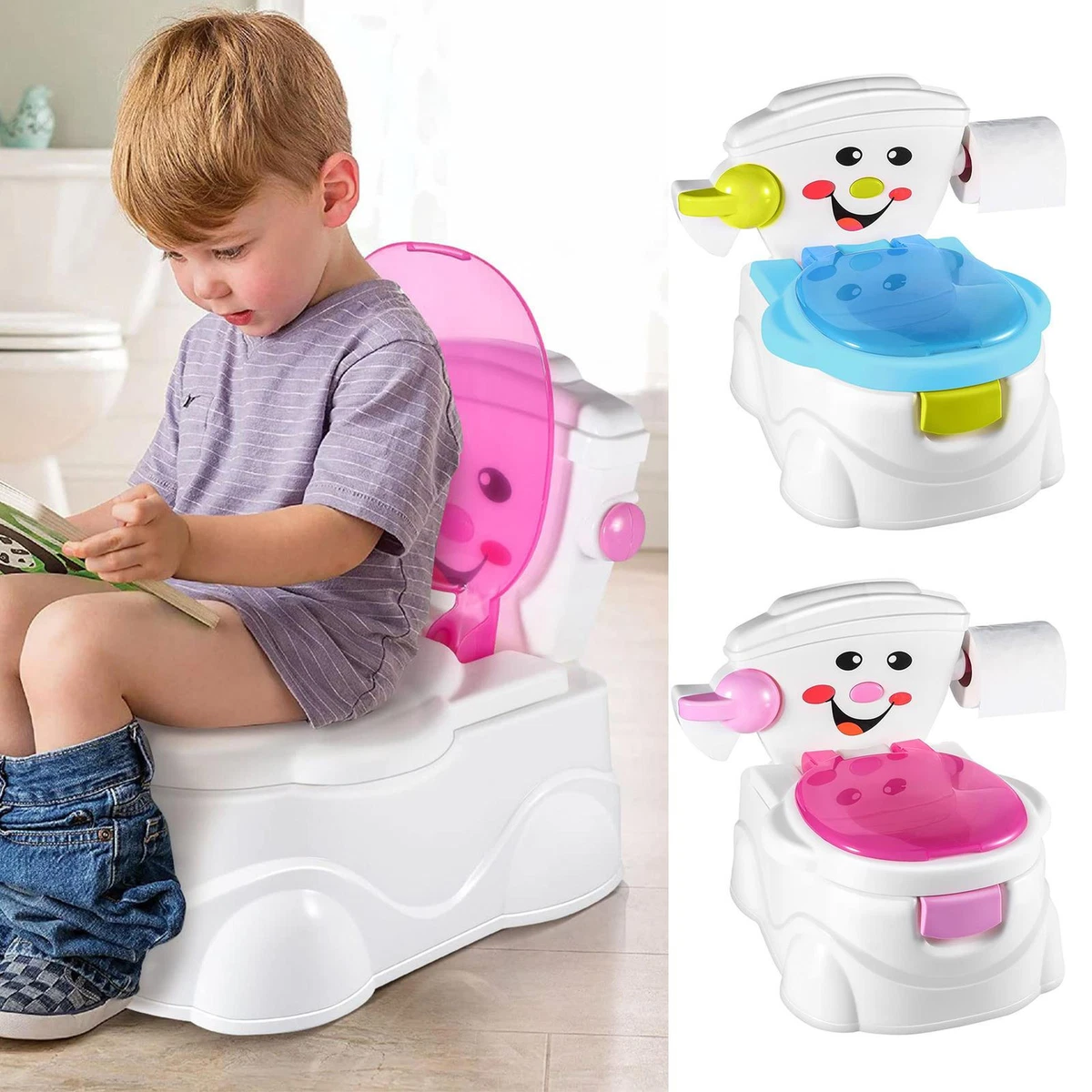 Childrens Kids Potty Training Toilet Seat Baby Toddler Bathroom