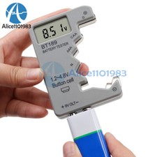 Battery Tester LCD Digital Battery Tester 1.2 4.8V Battery Power Indicator BT189