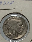 1937  Buffalo Nickel Average Circulated Condition Choice B/96