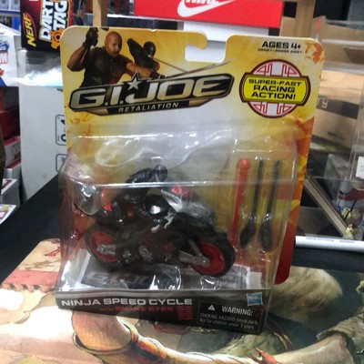 G.I. Joe Retaliation Ninja Speed Cycle With Snake Eyes Action Figure ...