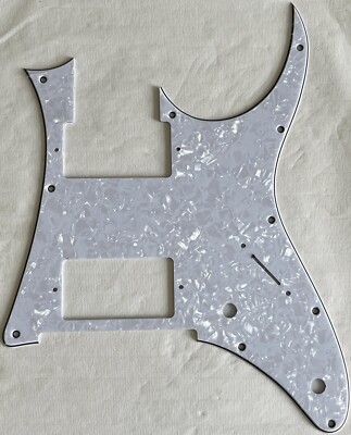 New Great-For Ibanez RG 350 DX HH Style Guitar Pickguard 4 Ply White Pearl