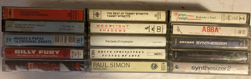 LARGE BUNDLE OF 200+ MUSIC CASSETTE TAPES JOB LOT BUNDLE WITH FREE UK POSTAGE - Picture 11 of 16