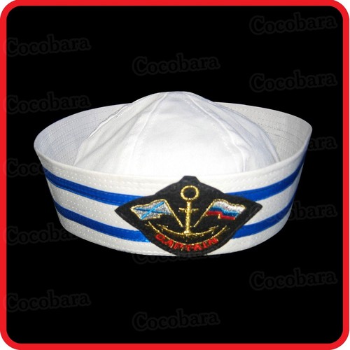 KIDS CHILDRENS/ADULTS NAVY SAILOR HAT 