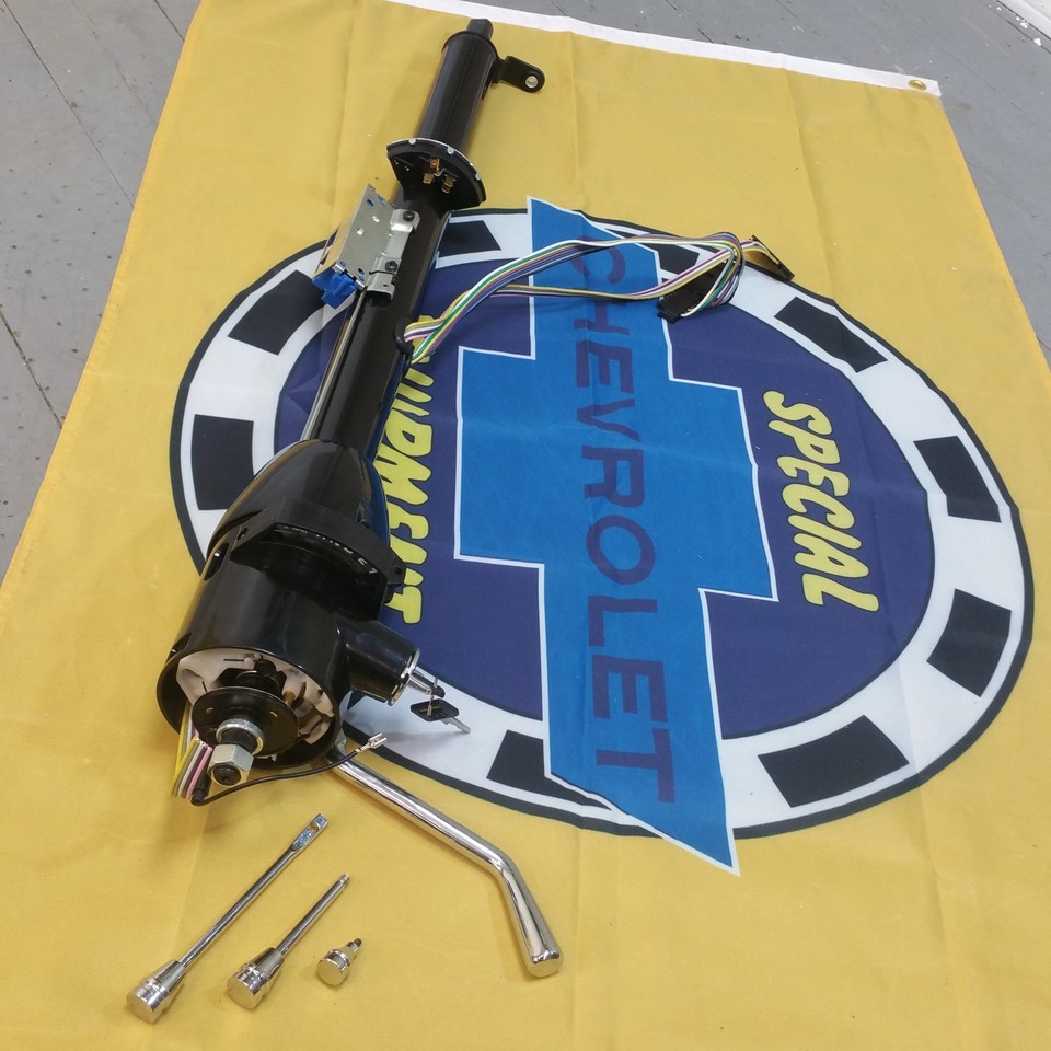 1964 1972 Chevelle 33 Black Tilt Steering Column GM Column Shift gmc