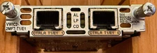 CISCO VWIC2-2MFT-T1/E1 2-Port T1/E1 Multiflex Trunk Voice WAN Interface Card