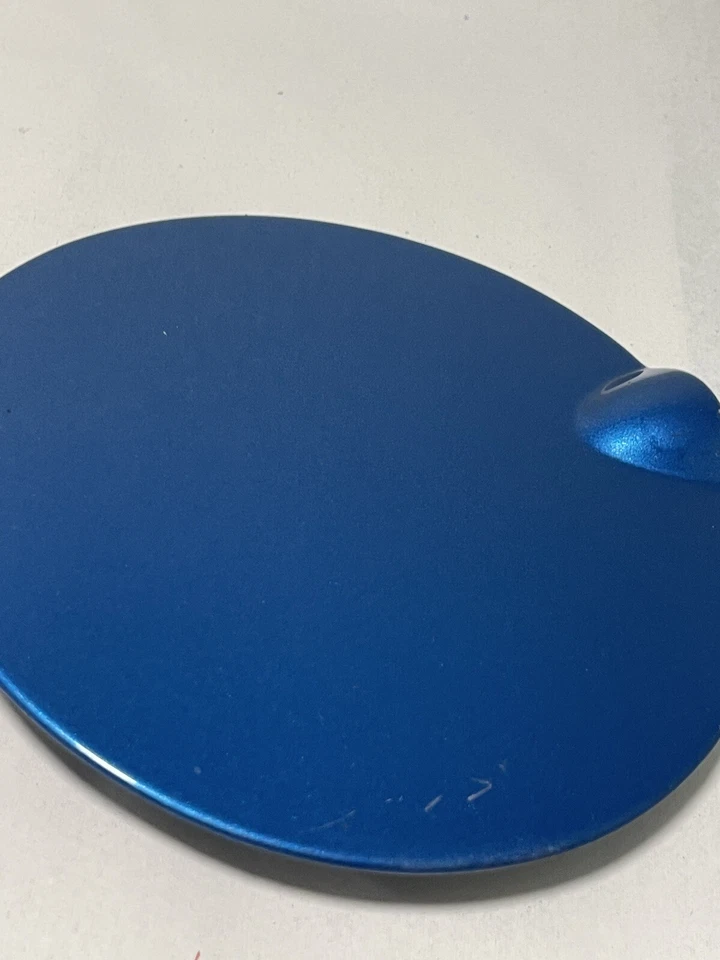 OEM Gas Fuel Door 1990–1997 Oldsmobile Cutlass Supreme Coupe Blue Cover Lid - Image 3 of 4