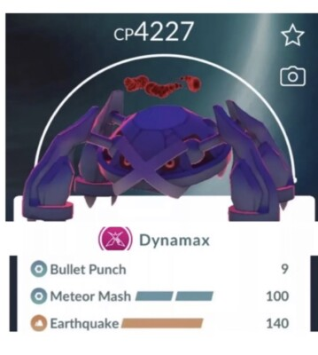 #ad #ad ⚙️⭐️Dynamax Metagross Legacy Mmash Level 50 Pokémon Trade Go Master Pvp 3 Move AU $13.50