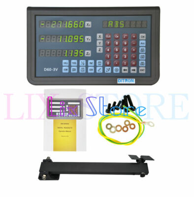 Magnetic scale reading magnetic strip tape displacement sensor digital display