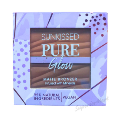 Sunkissed Pure Glow Matte Bronze Palette Sunkissed Golden Bronzer
