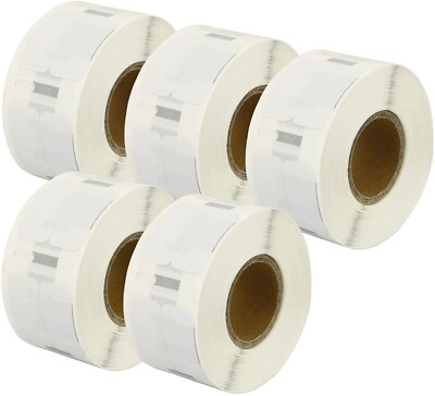 Rotolo Carta Adesiva 10 ROTOLI Di Etichette Compatibili DYMO LABELWRITER - Formato 24x12 Mm, Per Organizzazione Ufficio Etichette Dymo - Foto 7
