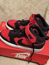 Nike Court Borough Mid 2 GS Unisex Kids Mid Top Lace Up Sneakers US 6 CD7782
