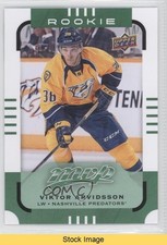 2015-16 Upper Deck MVP Rookie Green Short Print Viktor Arvidsson #186 READ n7v