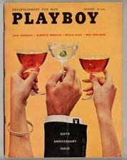 Playboy December 1959 Ellen Stratton Vintage Glamour Pinup Magazine M38023