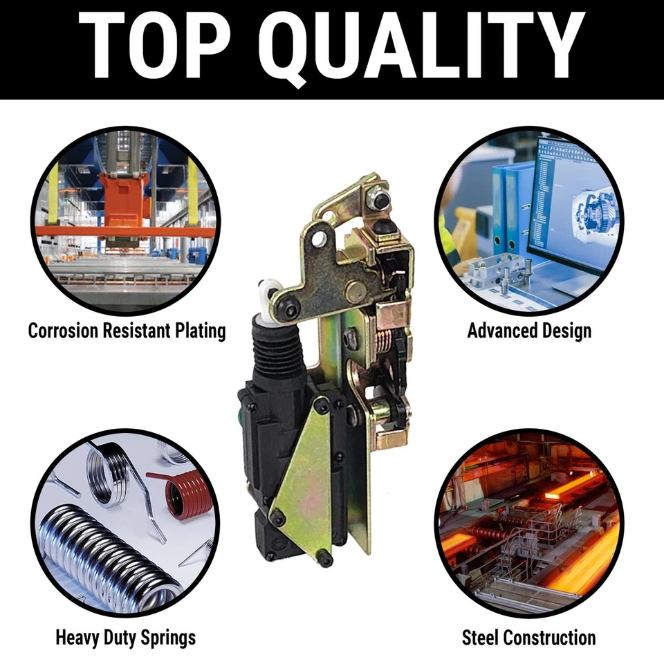 Pestillo de puerta Power Bear Claw - Pequeño AutoLoc AUTBCSMP camión muscle rat personalizado Foto 4 de 4