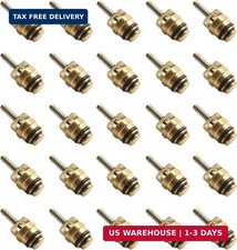 Standard M10 Brass A/C Schrader Valve Core 25-Pack for BAS03009,MT0065,59356,GM