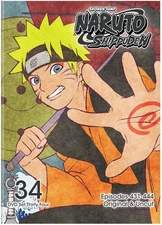 Naruto Shippuden Uncut Set 34 [New DVD] 2 Pack, Amaray Case