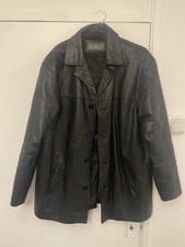 Ben Sherman Mens Real Leather Jacket L