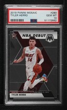 2019-20 Panini Mosaic NBA Debut Tyler Herro #280 PSA 10 GEM MT 02zh