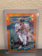 2021 Donruss Optic Orange Prizm #119 Mark Brunell /199 Jacksonville Jaguars