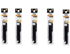 Pilot Frixion Ball Slim Gel Ink Pen Refill 0.38mm Black Ink 3 Pieces