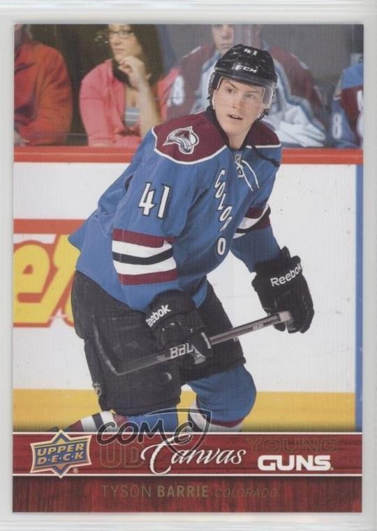2012-13 Upper Deck UD Canvas Young Guns Tyson Barrie #C96 0c1o