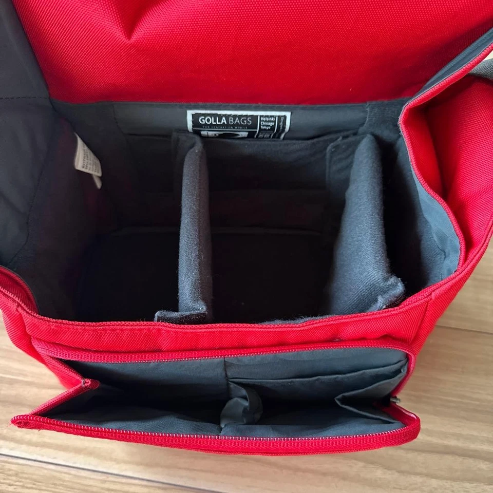 Golla bolsa cámara roja Foto 2 de 4