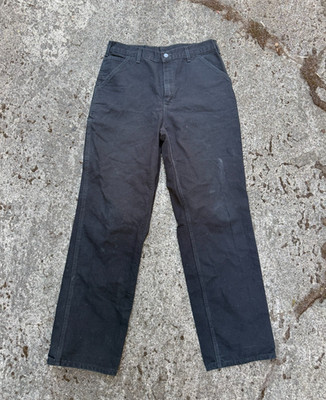 Carhartt B11  Pants Petrol Blue Dungaree Carpenter Skater Grunge Y2K Men 34 x 34