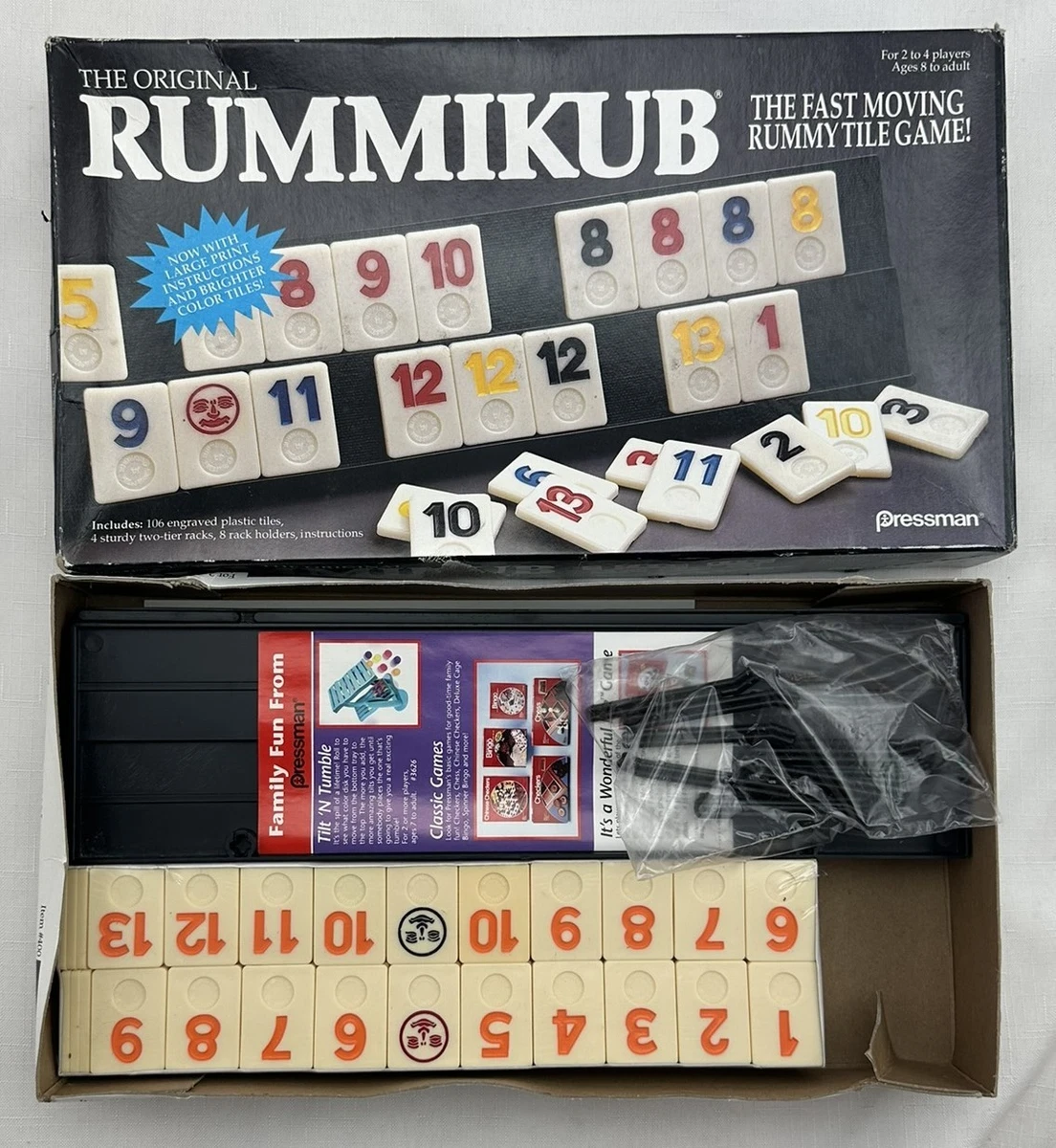 Rummikub 1990 Contemporary Manufacture Board & Traditional Games