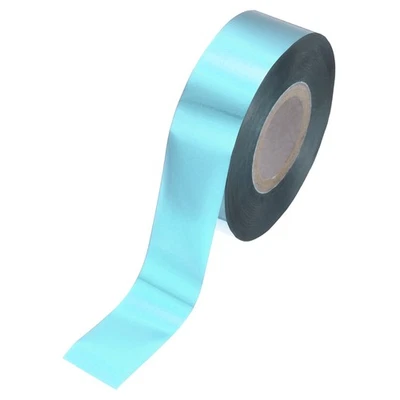 Rouleau PET métallisé pour transfert thermique 0,8"x394ft bleu clair - Photo 1/4