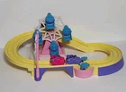 Vtg 2001 Barbie Doll Kelly Roller Kiddie Coaster Ferris Amusement Park Playset