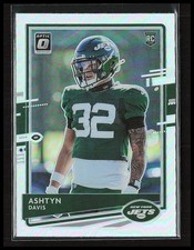 2020 Panini Football Donruss Optic Ashtyn Davis Holo Prizm #145 RC New York Jets