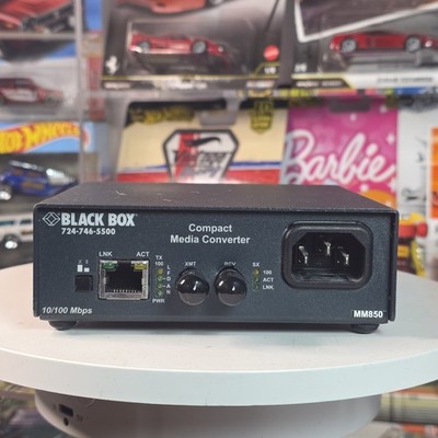 Black Box LMC7001A-R2 MM850 10/100 ST SX Media Converter