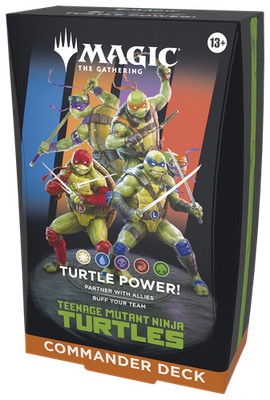 Magic Teenage Mutant Ninja Turtles - Commander Deck Turtle Power - ENGLISCH!