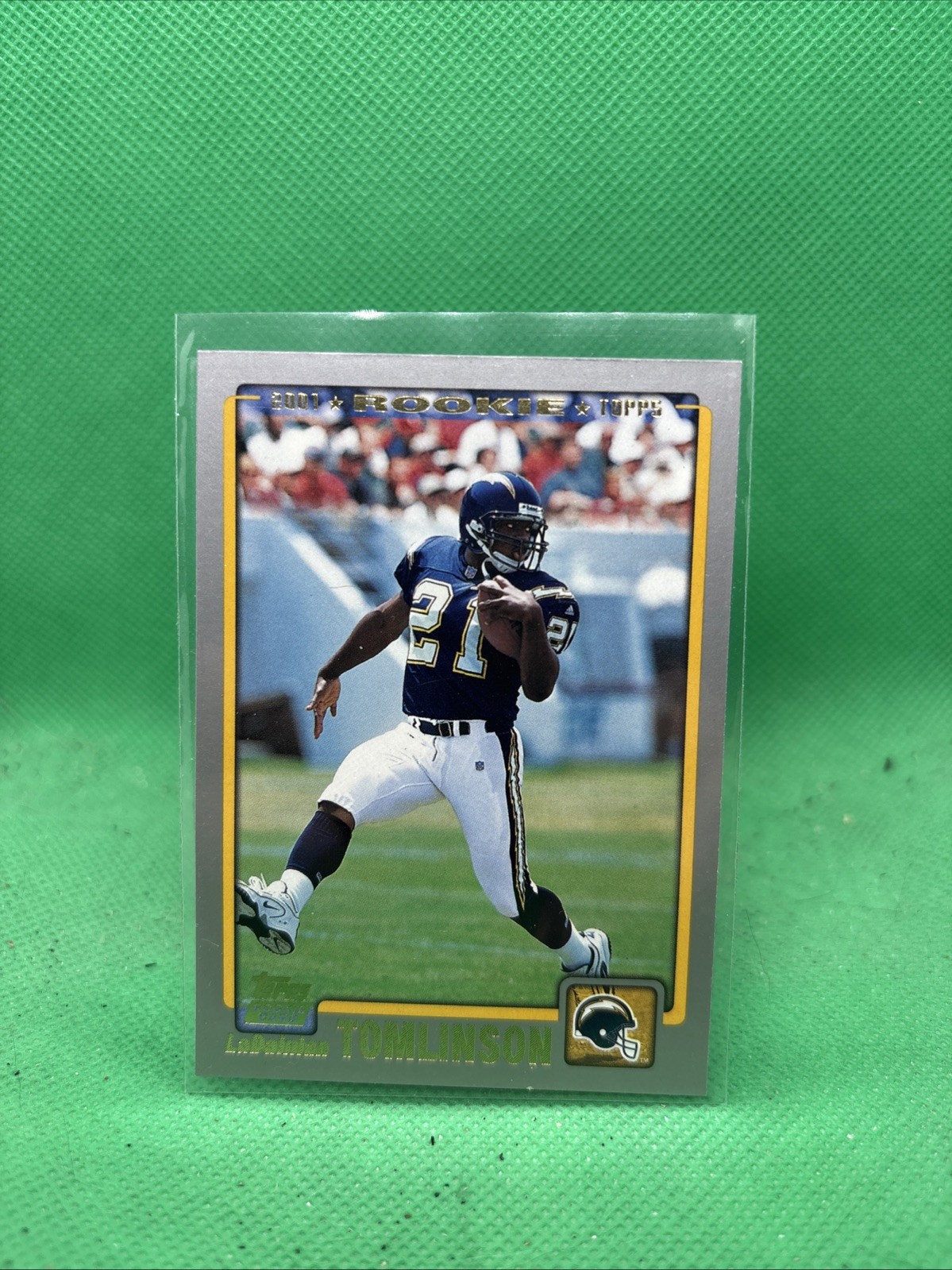 2001 Topps Football 350 LaDainian Tomlinson Rookie RC San Diego Chargers RB