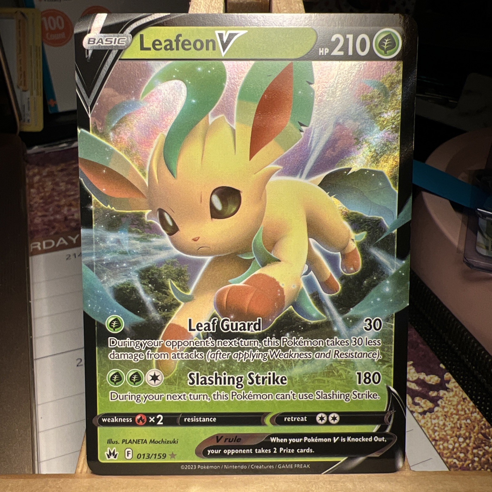 Leafeon V 2023 Crown Zenith #013/159 Holo Price Guide